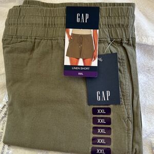 Women's GAP Linen Shorts, NWT, size XXL